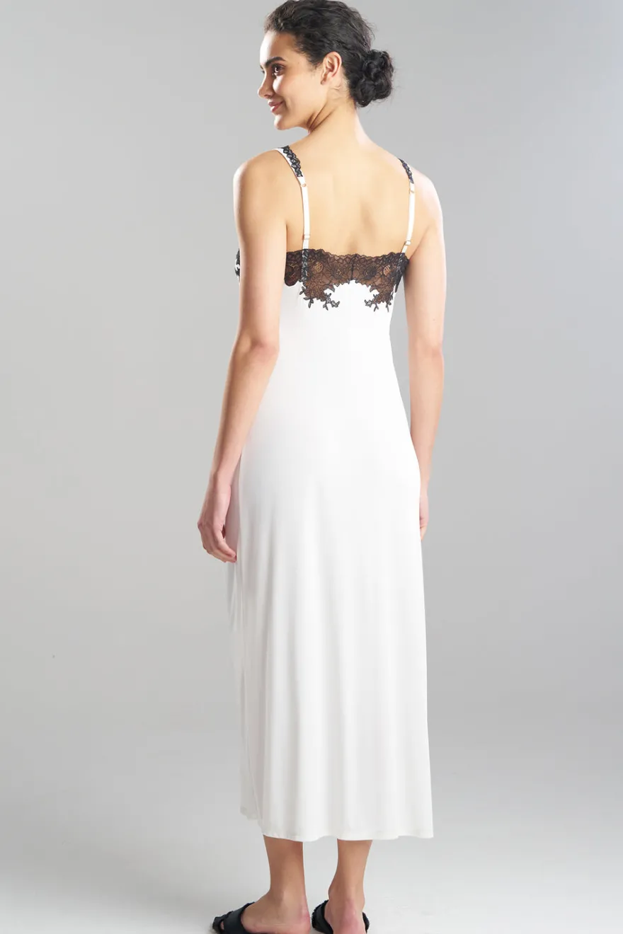 Enchant Lace Applique Slip Dress