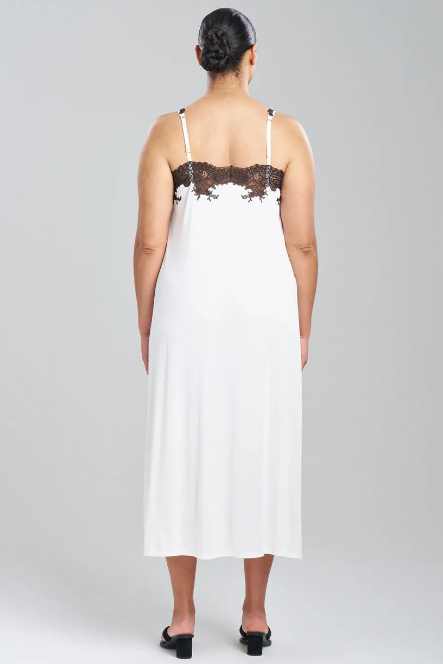 Enchant Lace Applique Slip Dress