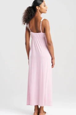 Enchant Lace Applique V-Neck Slip Dress