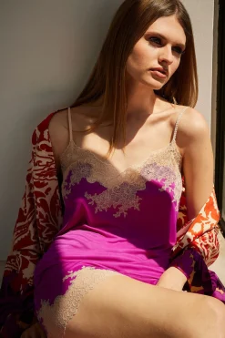 Enchant Lace Trim Chemise