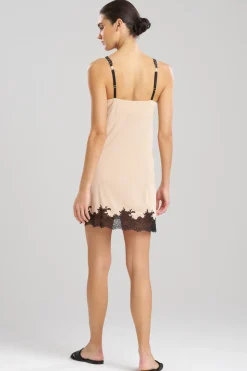 Enchant V-Neck Lace Applique Chemise
