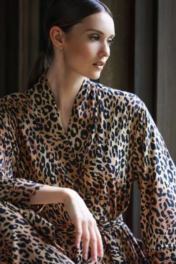 Exotic Animal Cozy Knit Robe