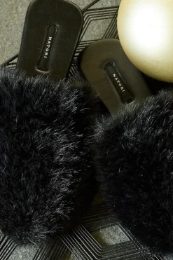 Faux Mink Slide