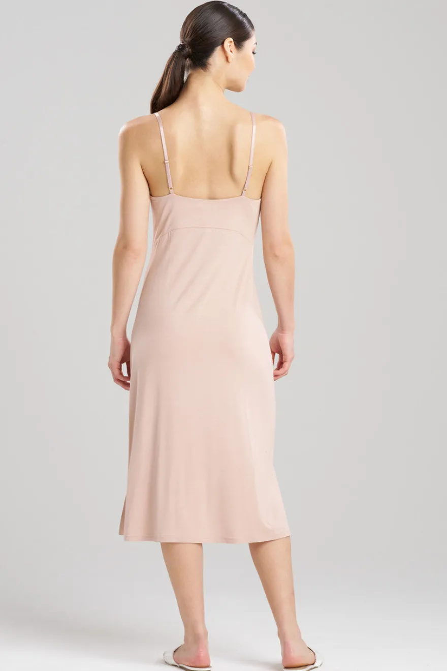 Feathers Essentials Lenzing™ Ecovero™ Viscose Lace Slip Dress