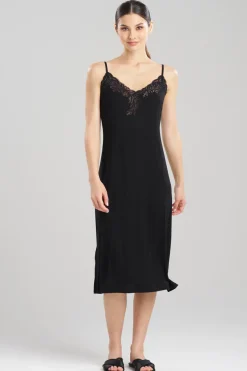 Feathers Essentials Lenzingâ„¢ Ecoveroâ„¢ Viscose Lace Slip Dress