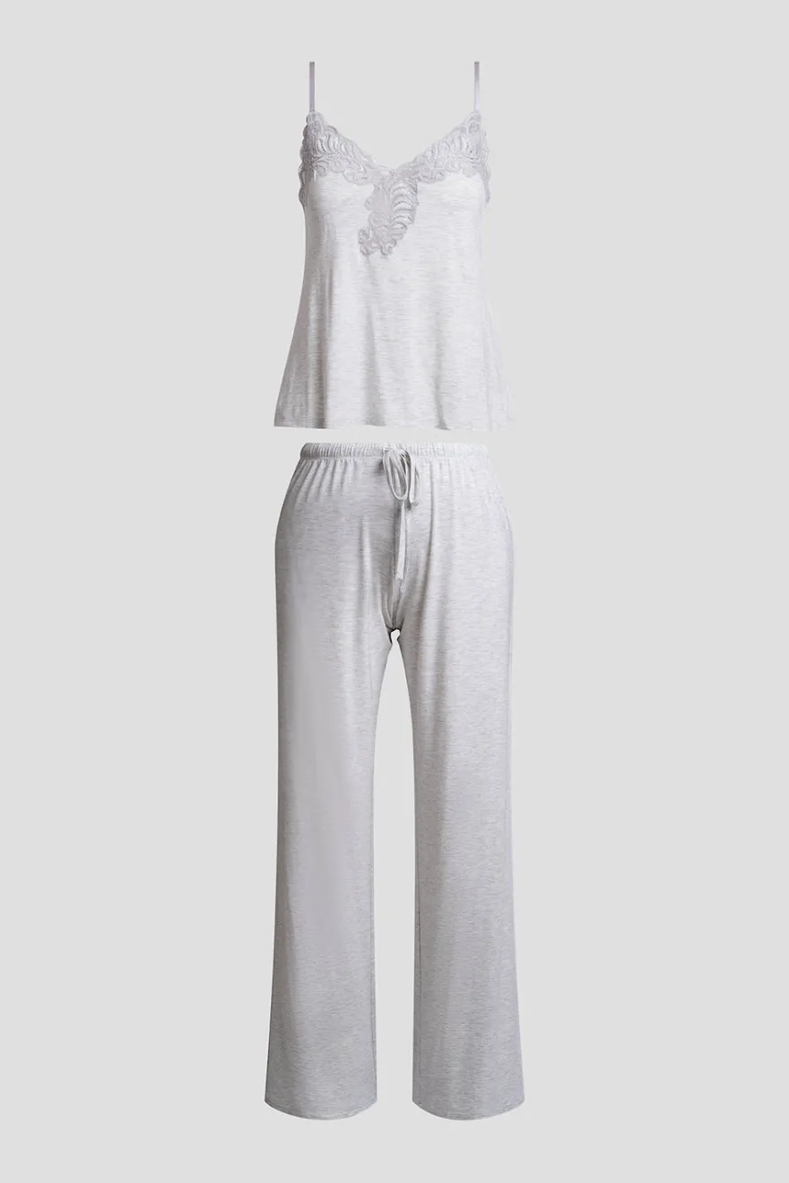 Feathers Essentials Lenzing™ Ecovero™ Viscose Lace Cami PJ