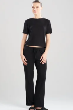Feathers Essentials Lenzingâ„¢ Ecoveroâ„¢ Viscose Crew Neck PJ