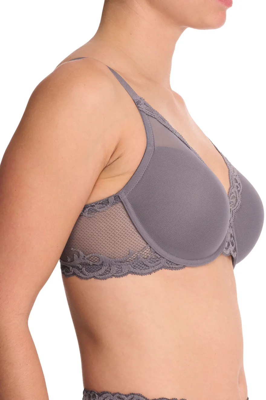 Feathers Full Figure Contour Underwire Bra