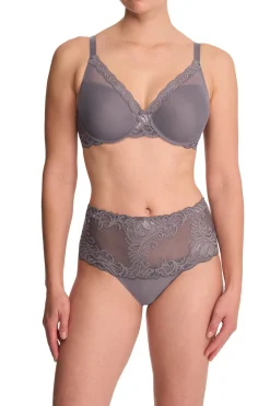 Feathers Full Figure Contour Underwire Bra
