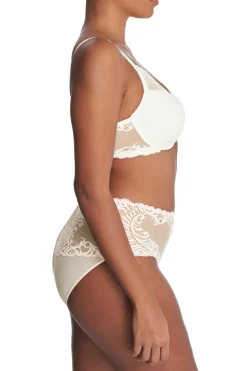 Feathers Full Figure Contour Underwire Bra
