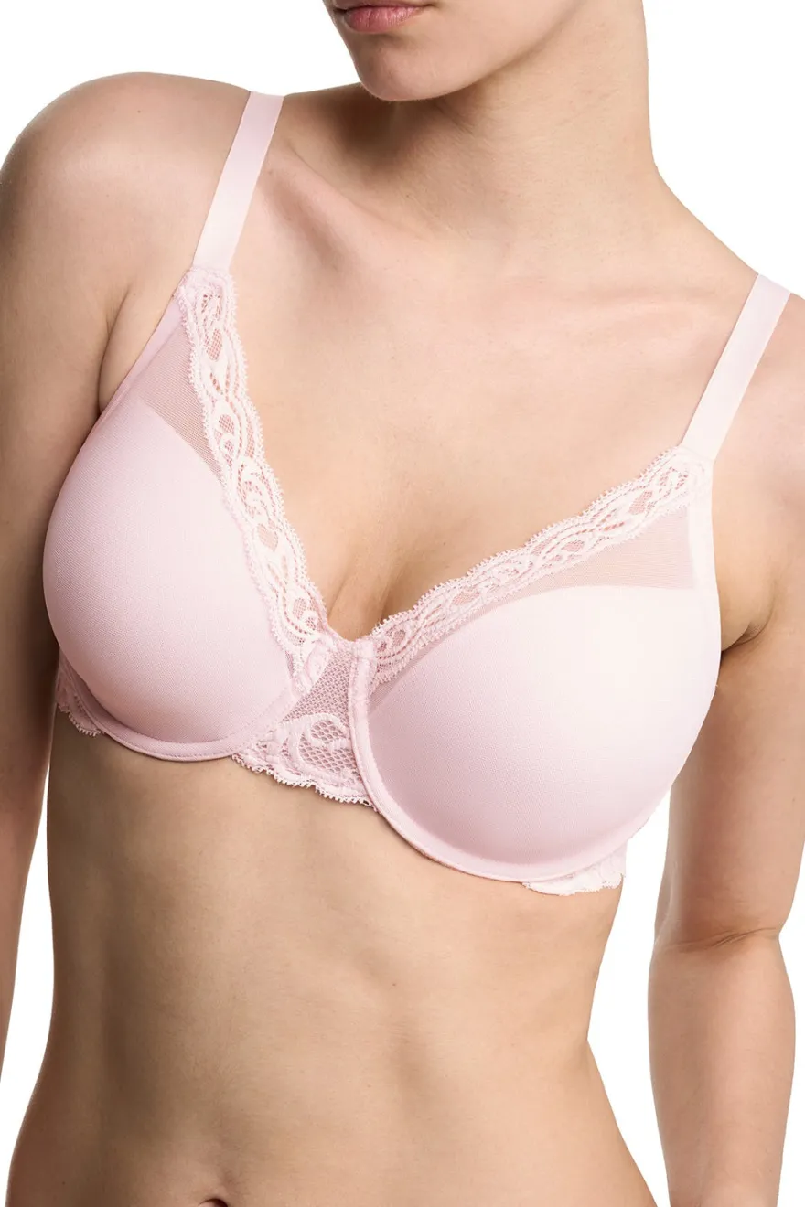 Feathers Full Figure Contour Underwire Bra