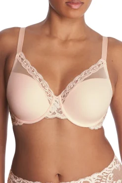 Feathers Full Figure Contour Underwire Bra