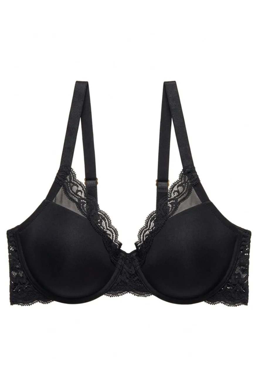 Feathers Full Figure Contour Underwire Bra