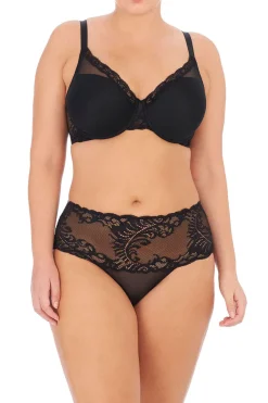 Feathers Full Figure Contour Underwire Bra