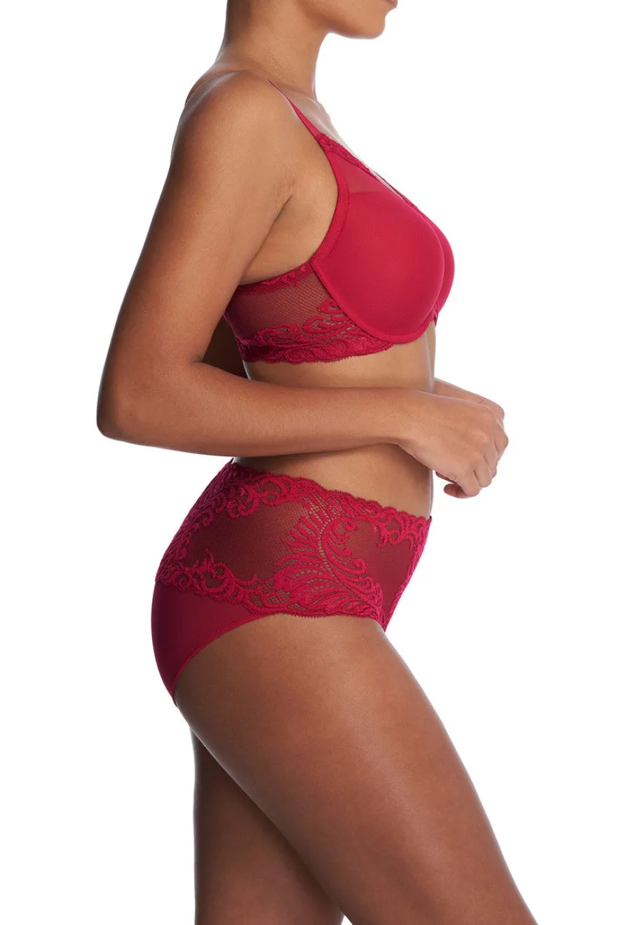 Feathers Full Figure Contour Underwire Bra