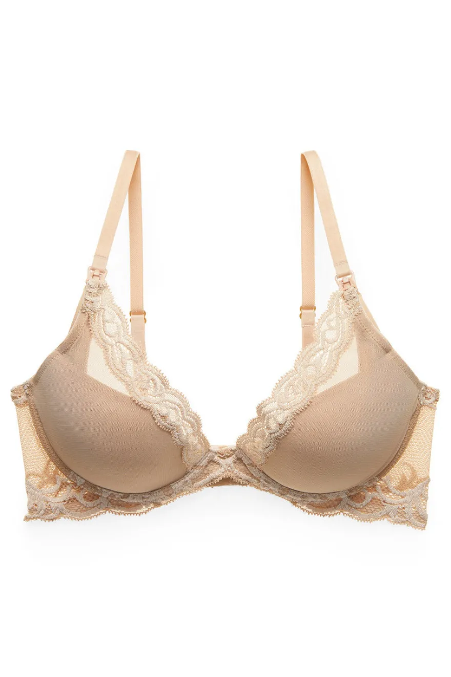 Feathers Maternity Plunge T-Shirt Bra