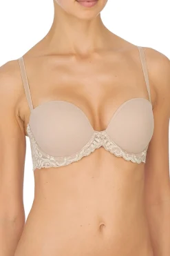 Feathers Strapless Bra