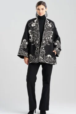 Felt Embroidered Coat