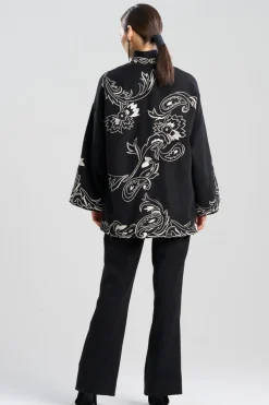Felt Embroidered Coat