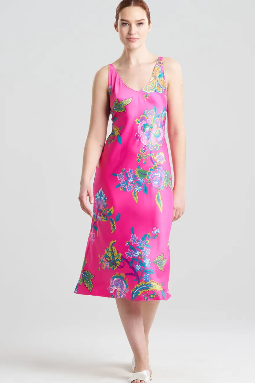 Festival Satin Slip Dress