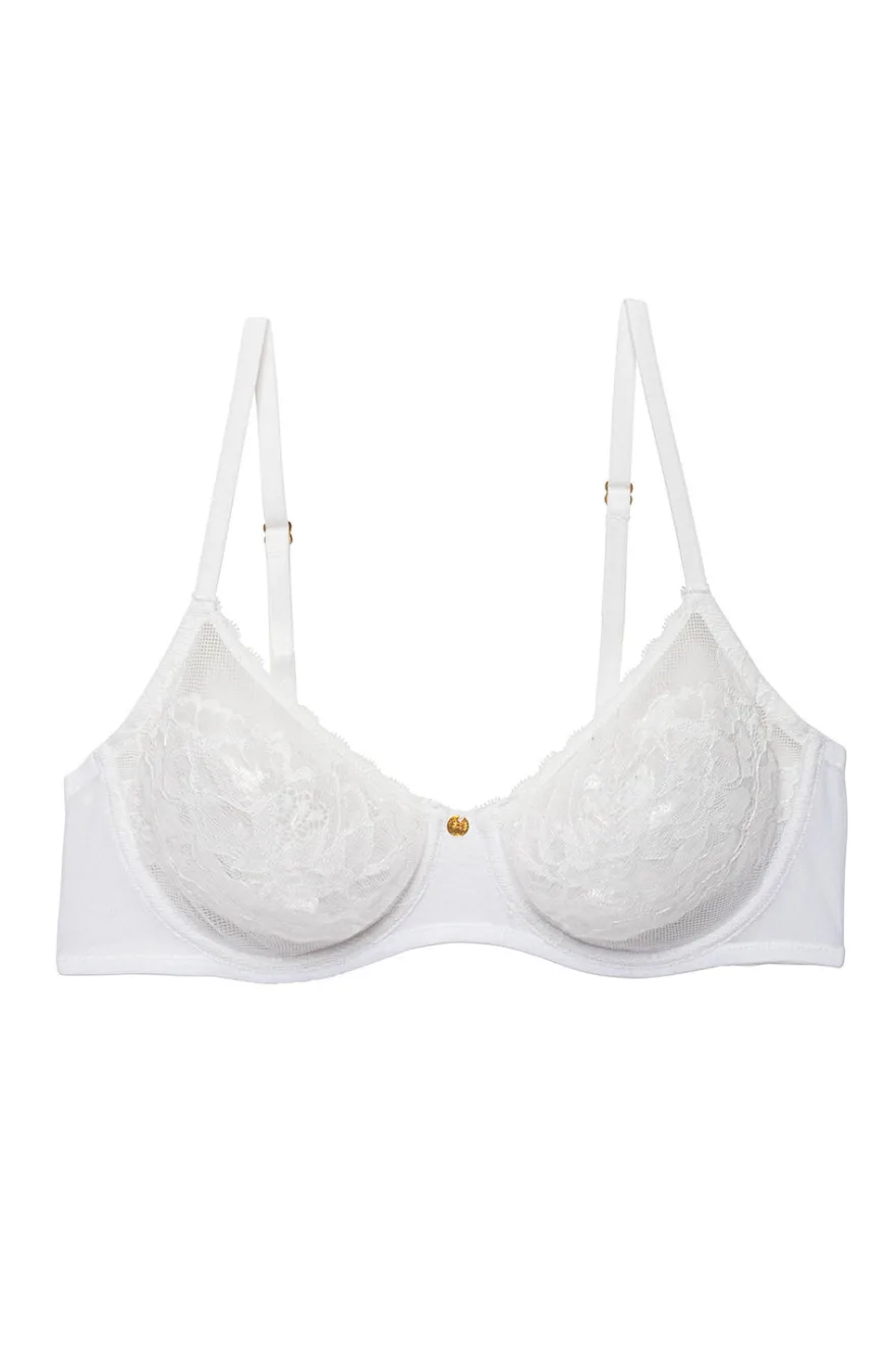 Flora Unlined Balconette Underwire Bra