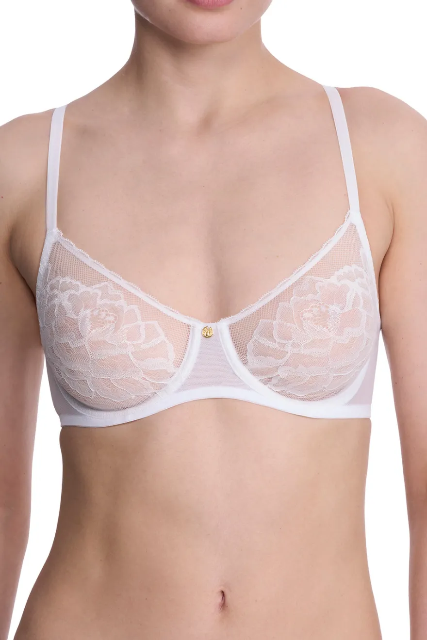 Flora Unlined Balconette Underwire Bra