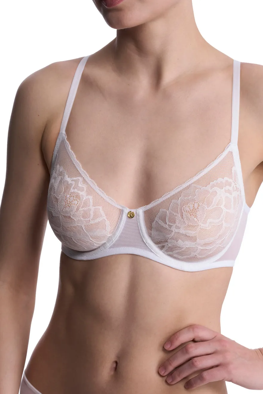 Flora Unlined Balconette Underwire Bra
