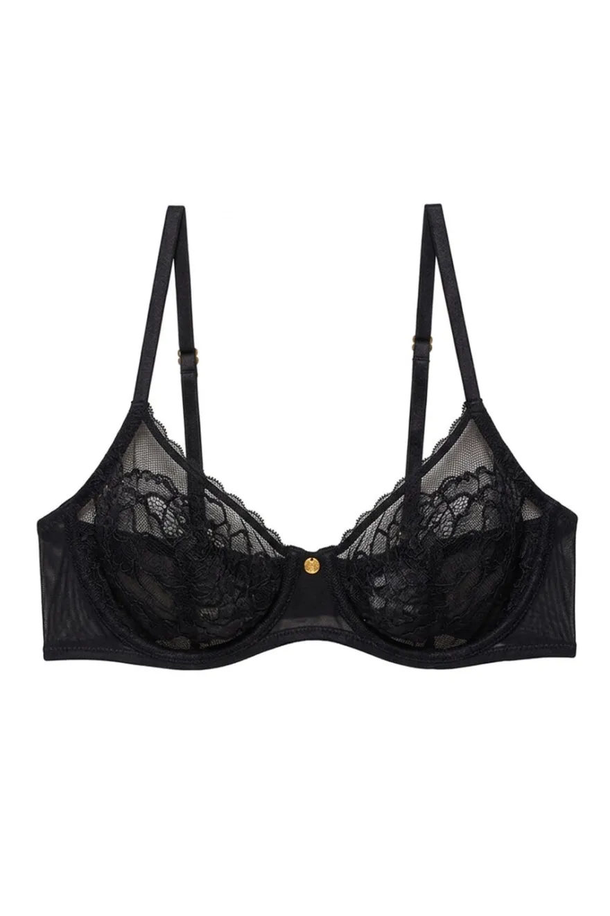Flora Unlined Balconette Underwire Bra