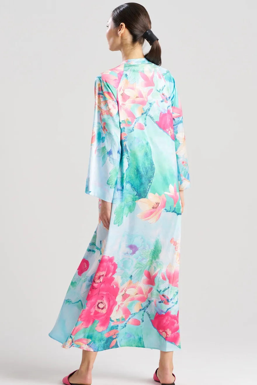 Floral Garden Zip Caftan