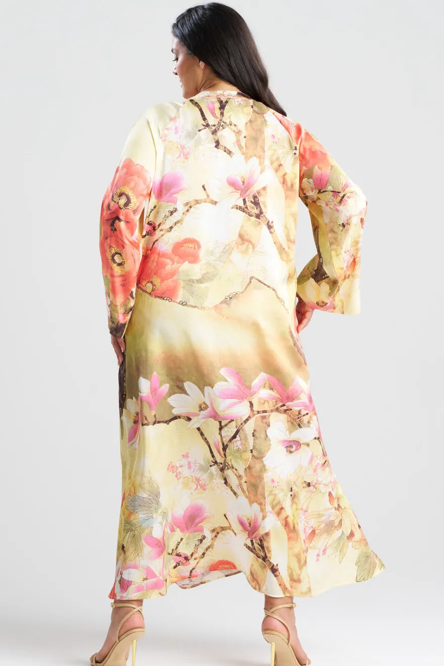 Floral Garden Zip Caftan