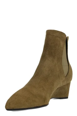 Gaisha-Su Suede Wedge Bootie