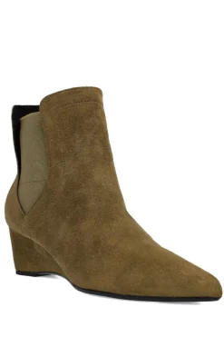Gaisha-Su Suede Wedge Bootie