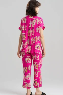 Geisha Challis Mandarin PJ Set