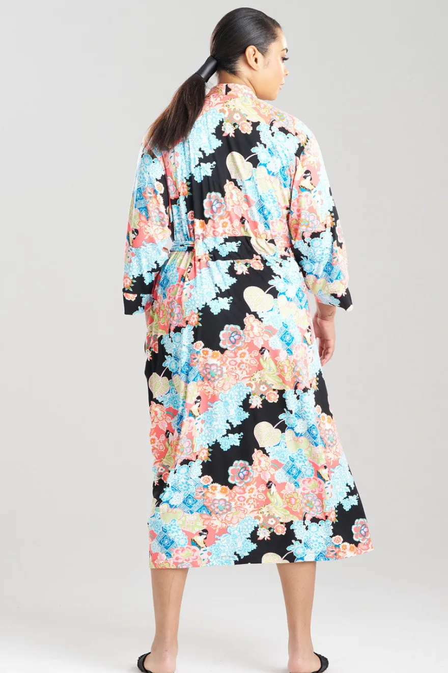 Geisha Garden Knit Robe