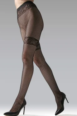 Geo Net Tights