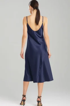 Glamour Scoop Neck Slip Dress