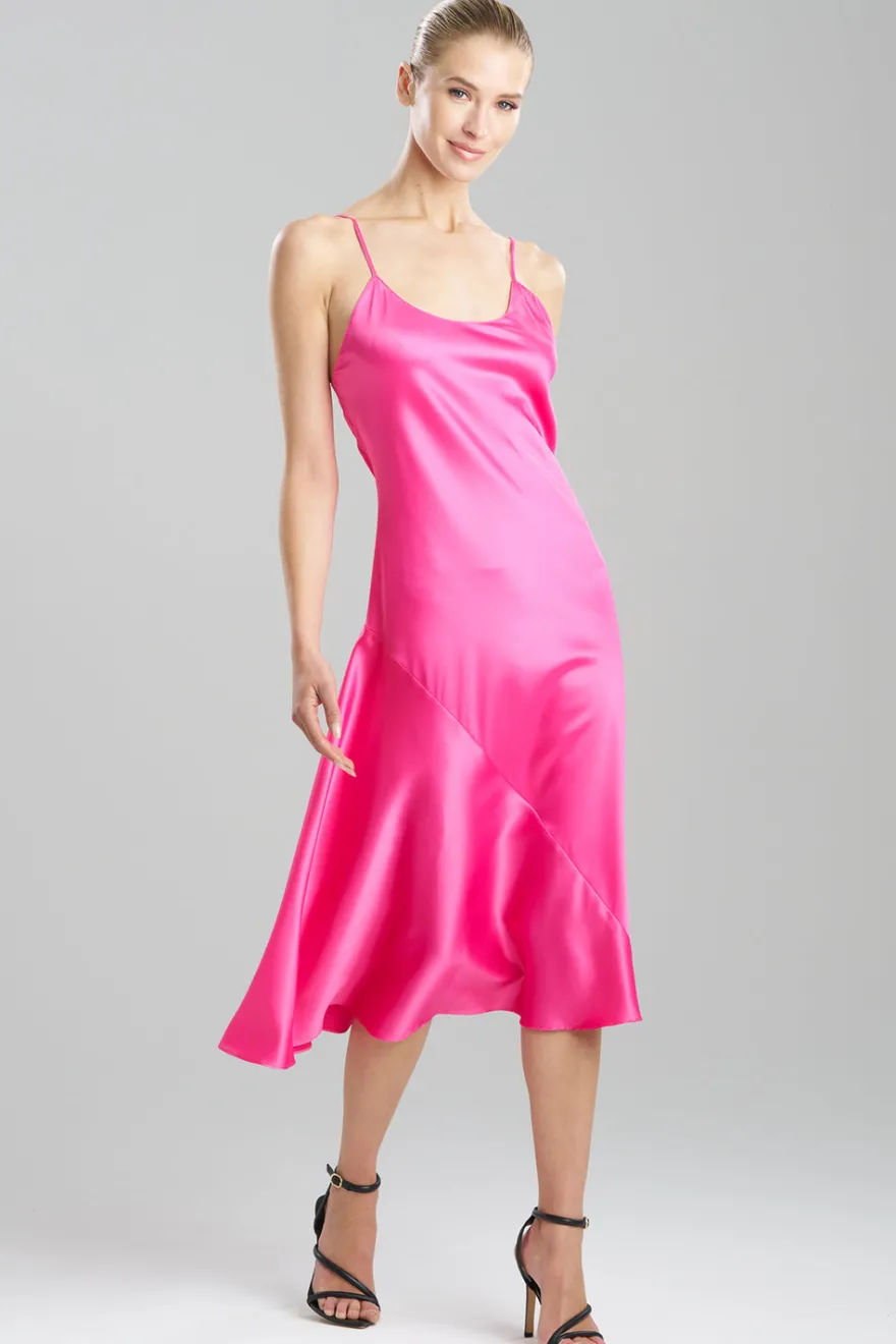 Glamour Scoop Neck Slip Dress
