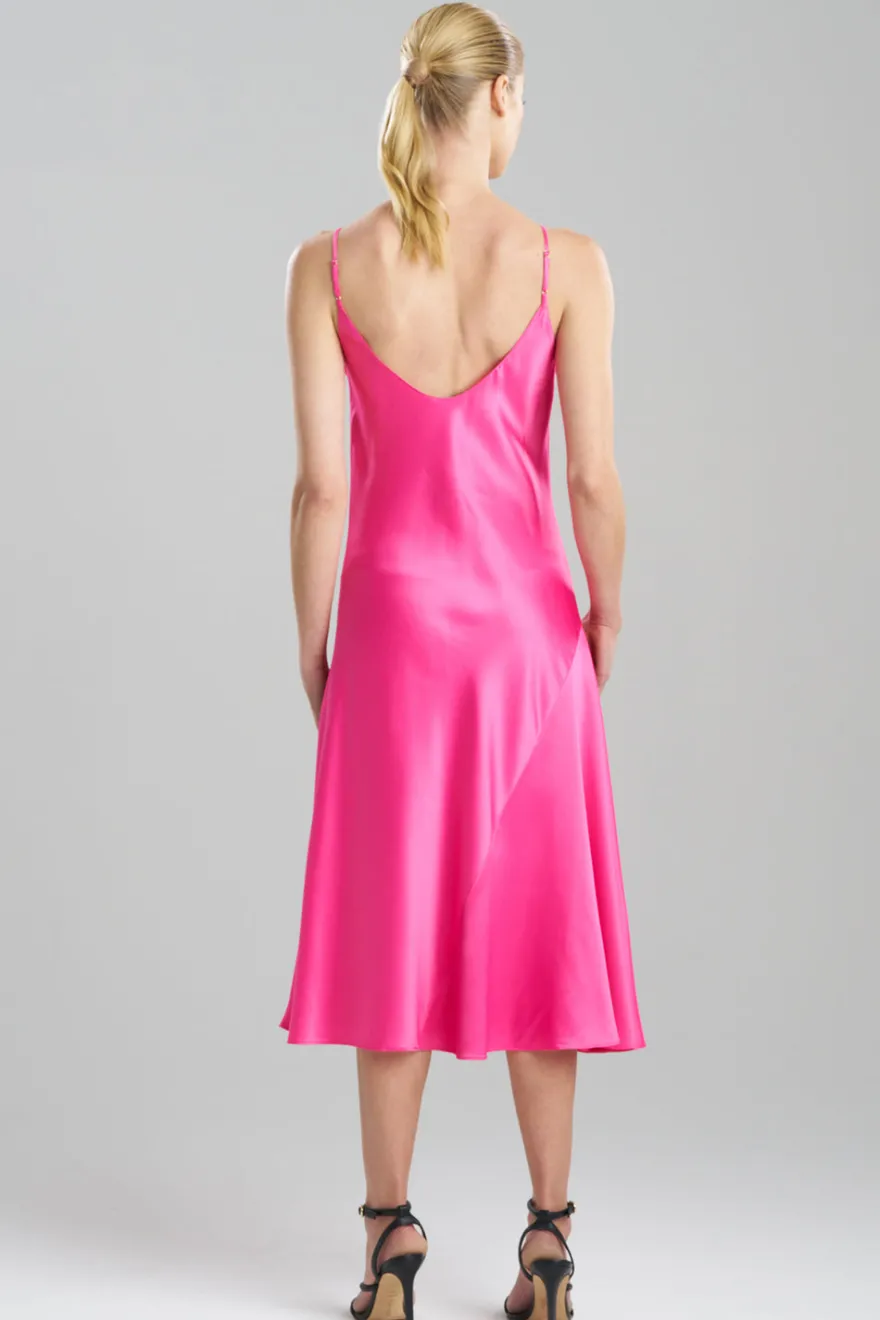 Glamour Scoop Neck Slip Dress