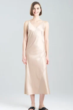 Glamour V-Neck Slip Dress