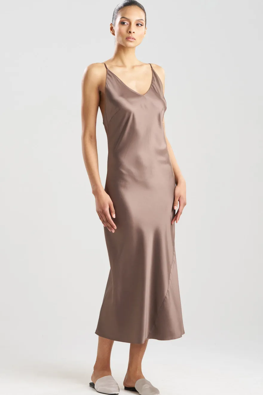 Glamour V-Neck Slip Dress