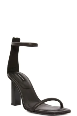 Glow Nappa Leather Block Heel Sandal