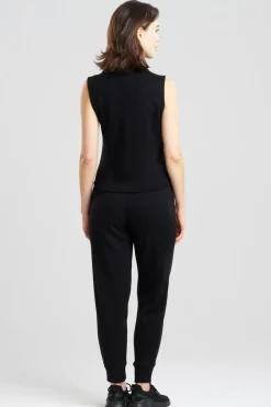 Himalaya Sweater Knit Mock Neck Top