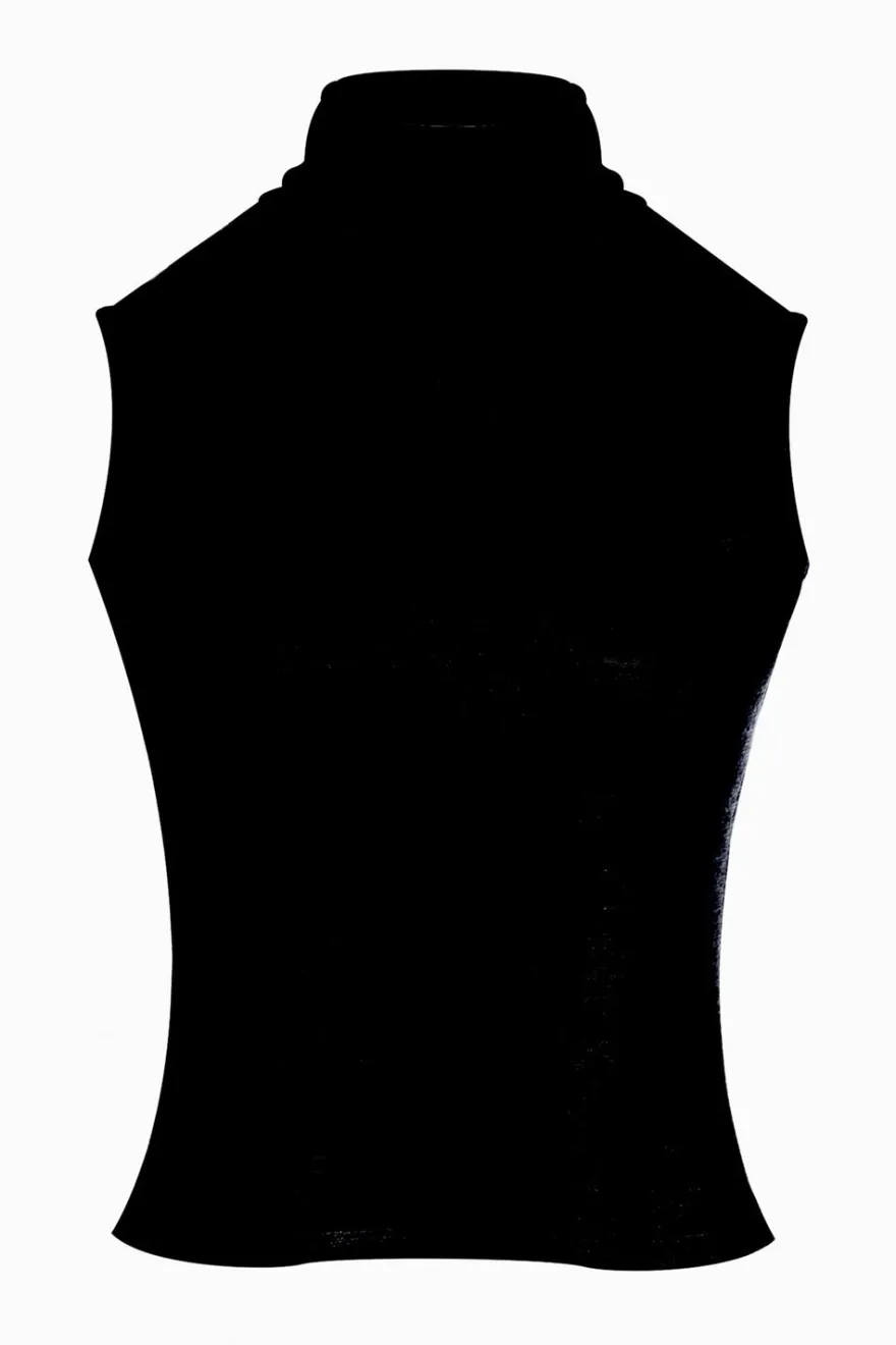 Himalaya Sweater Knit Mock Neck Top