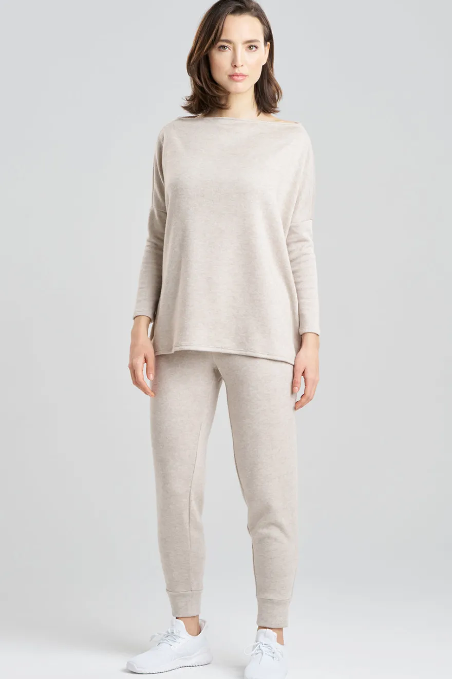 Himalaya Sweater Knit Wedge Top