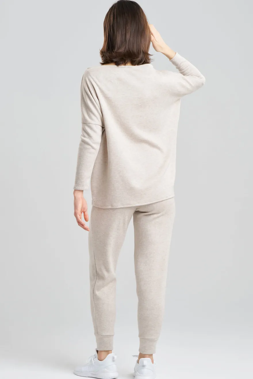 Himalaya Sweater Knit Wedge Top