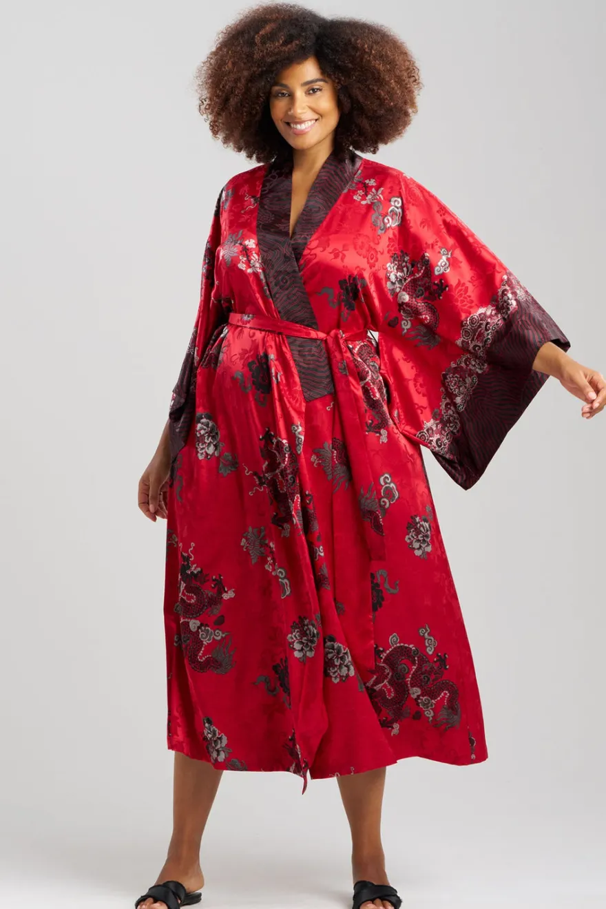 Imperial Dragon Jacquard Robe