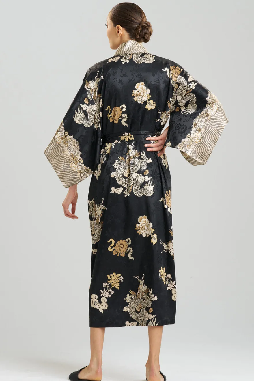 Imperial Dragon Jacquard Robe