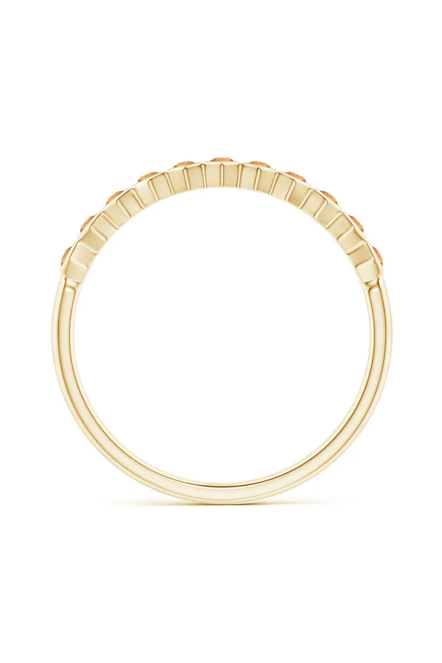 Indochine Bezel-Set Gemstone Ring