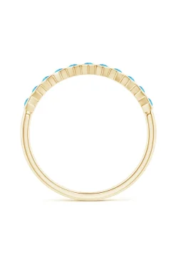 Indochine Bezel-Set Gemstone Ring