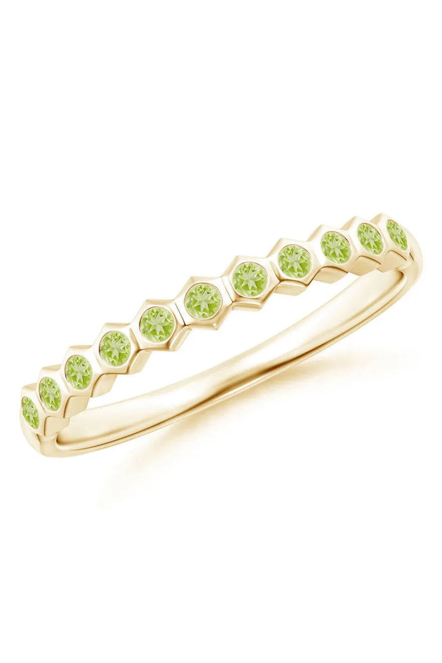 Indochine Bezel-Set Gemstone Ring
